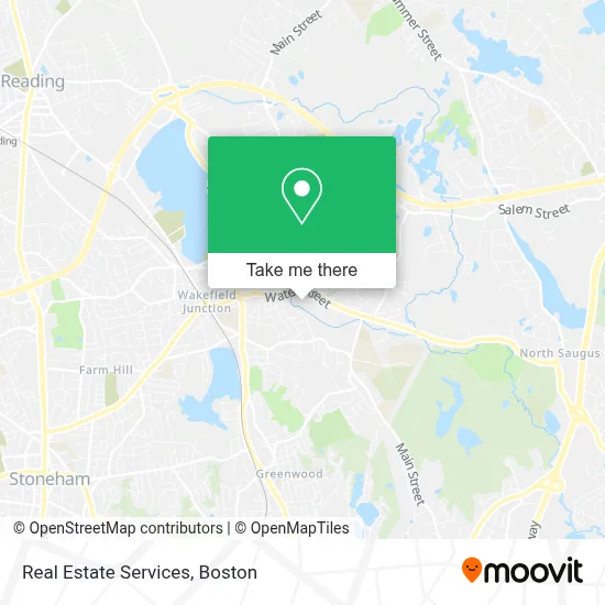 Real Estate Services map