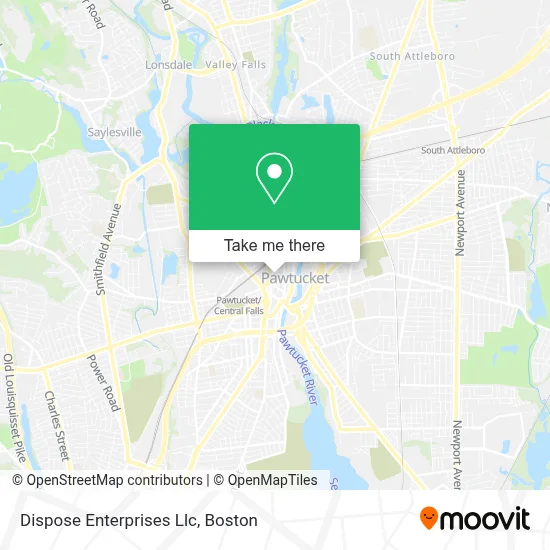 Dispose Enterprises Llc map