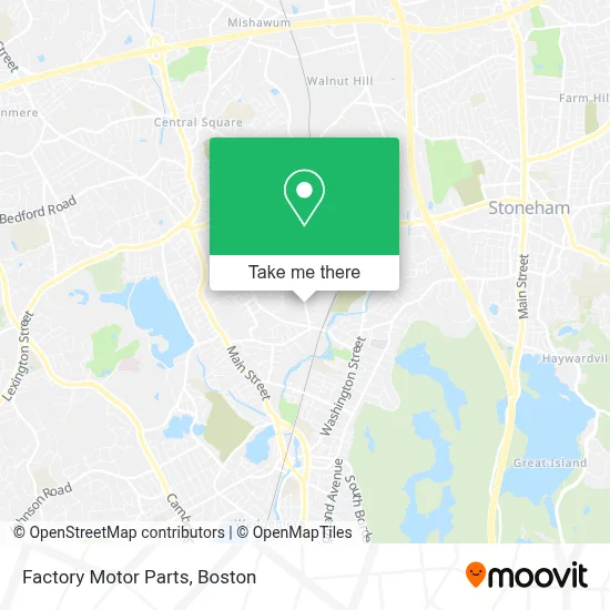 Factory Motor Parts map