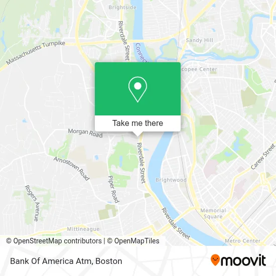 Bank Of America Atm map