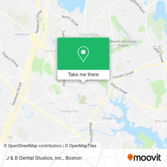 J & B Dental Studios, Inc. map