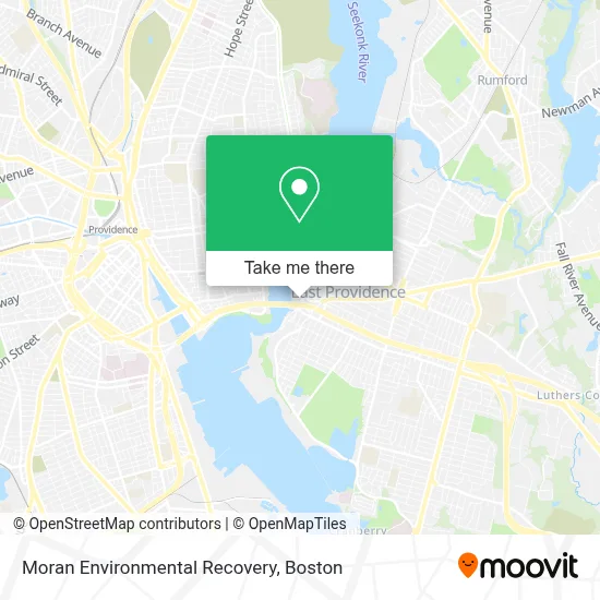 Moran Environmental Recovery map
