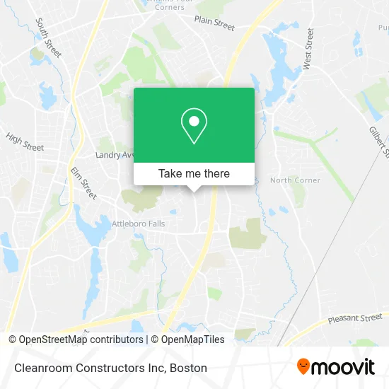 Cleanroom Constructors Inc map