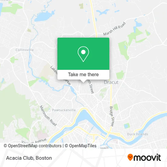 Acacia Club map