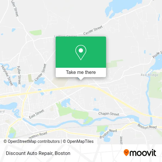 Discount Auto Repair map