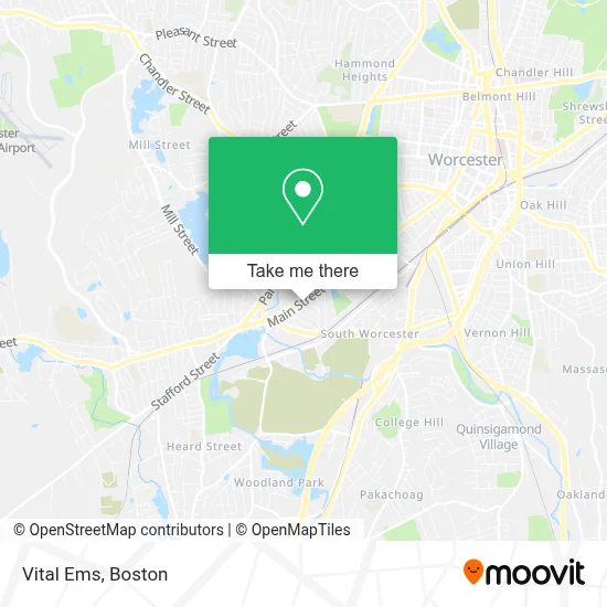 Vital Ems map