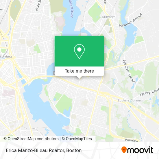 Erica Manzo-Bileau Realtor map
