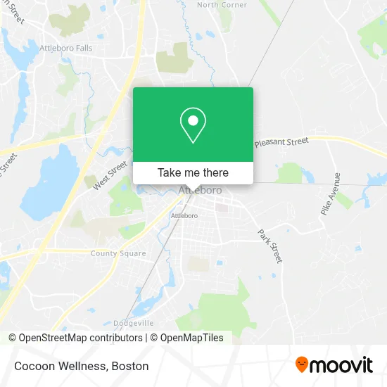 Cocoon Wellness map