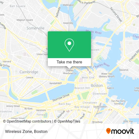 Wireless Zone map