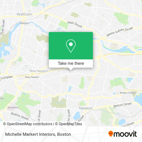 Michelle Markert Interiors map
