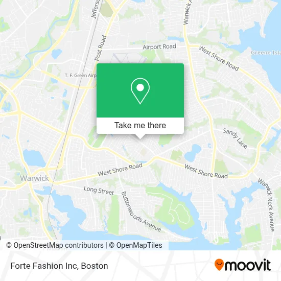 Forte Fashion Inc map