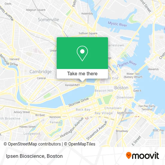 Ipsen Bioscience map