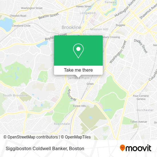 Siggiboston Coldwell Banker map