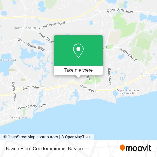 Beach Plum Condominiums map