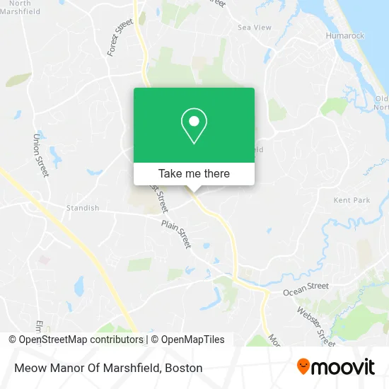 Meow Manor Of Marshfield map