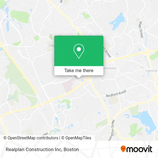 Realplan Construction Inc map