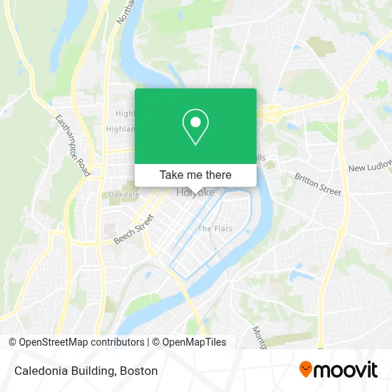 Caledonia Building map