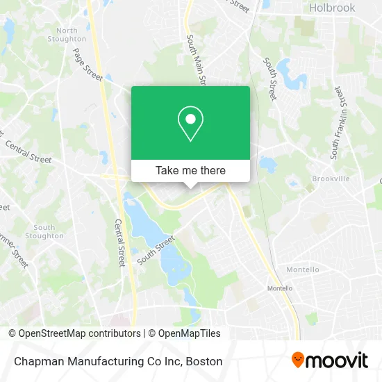 Chapman Manufacturing Co Inc map
