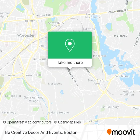 Be Creative Decor And Events map