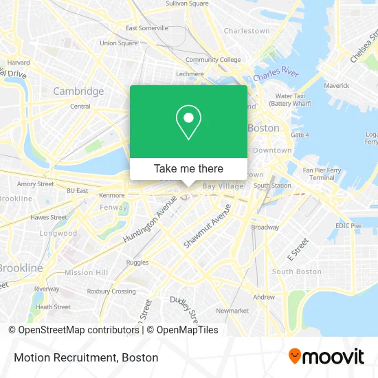 Motion Recruitment map