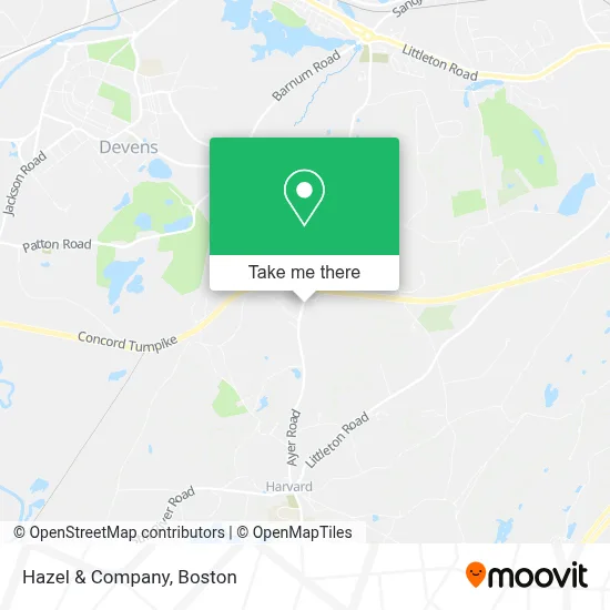 Hazel & Company map