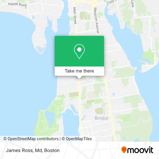 James Ross, Md map