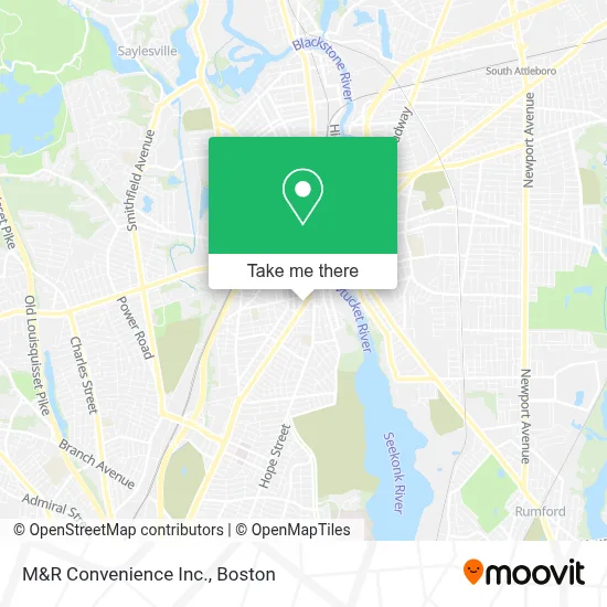 M&R Convenience Inc. map