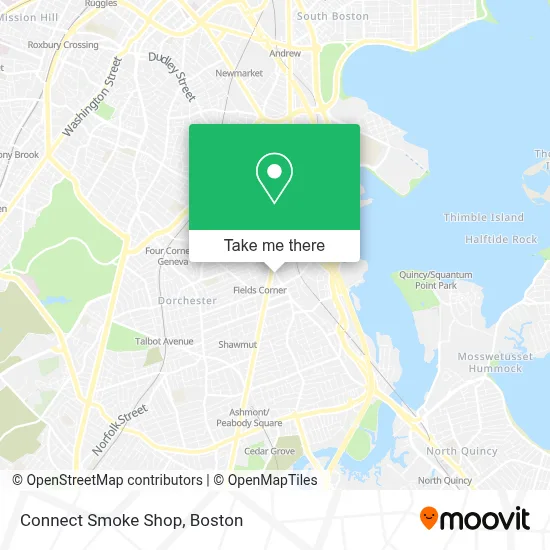Connect Smoke Shop map