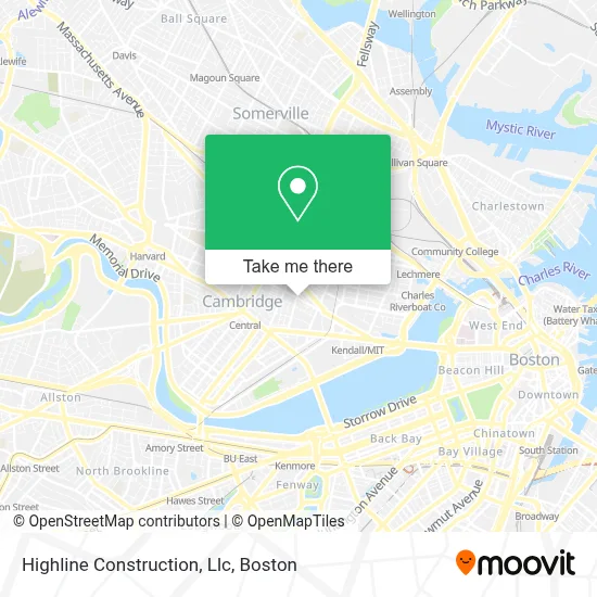 Highline Construction, Llc map