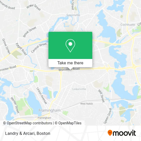 Landry & Arcari map