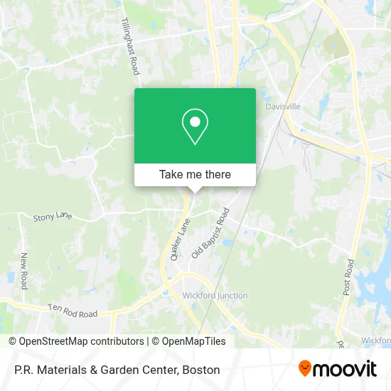 P.R. Materials & Garden Center map
