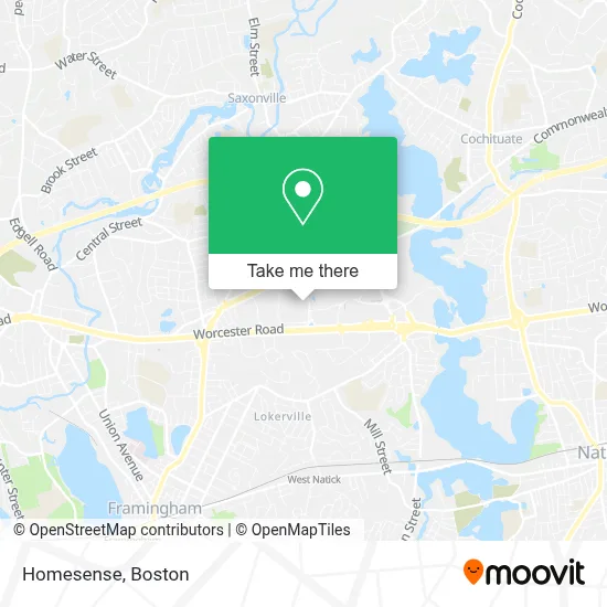 Homesense map