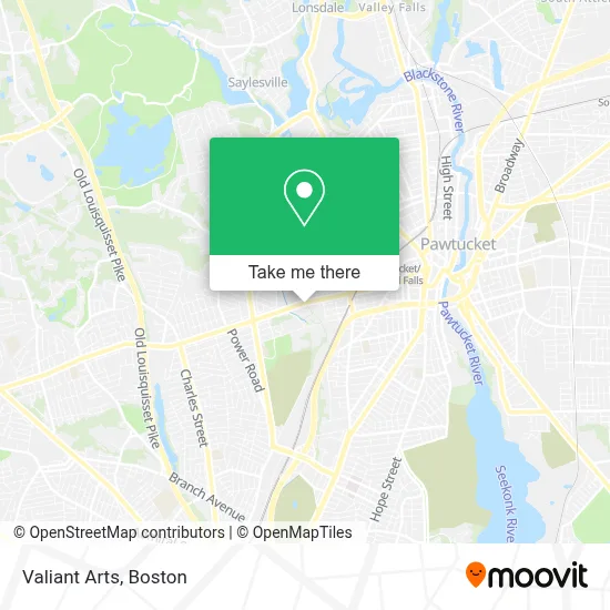 Valiant Arts map