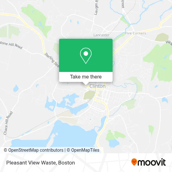 Pleasant View Waste map