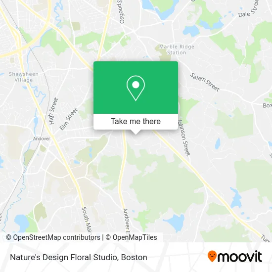 Nature's Design Floral Studio map