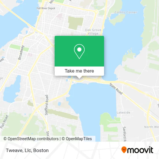 Tweave, Llc map