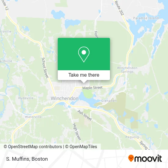 S. Muffins map