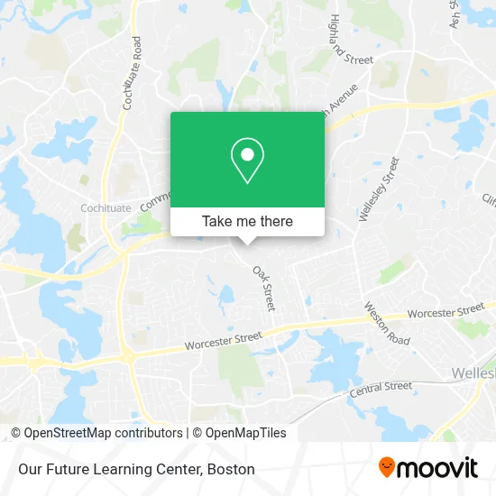 Our Future Learning Center map