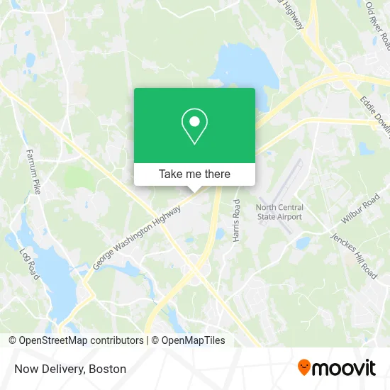 Now Delivery map