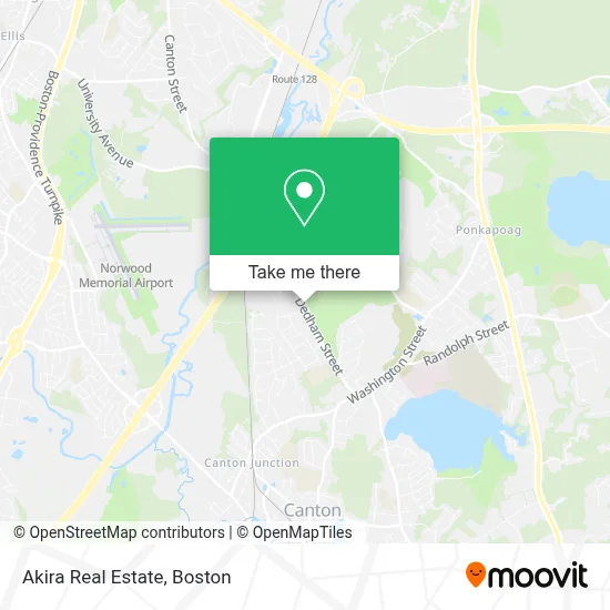 Akira Real Estate map