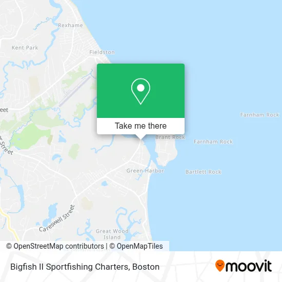 Bigfish II Sportfishing Charters map