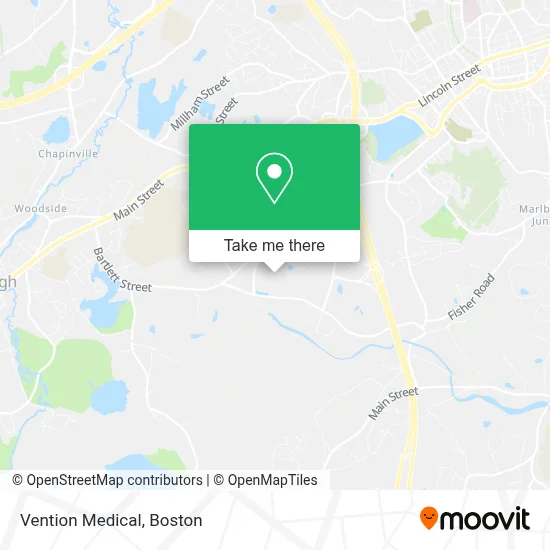 Vention Medical map