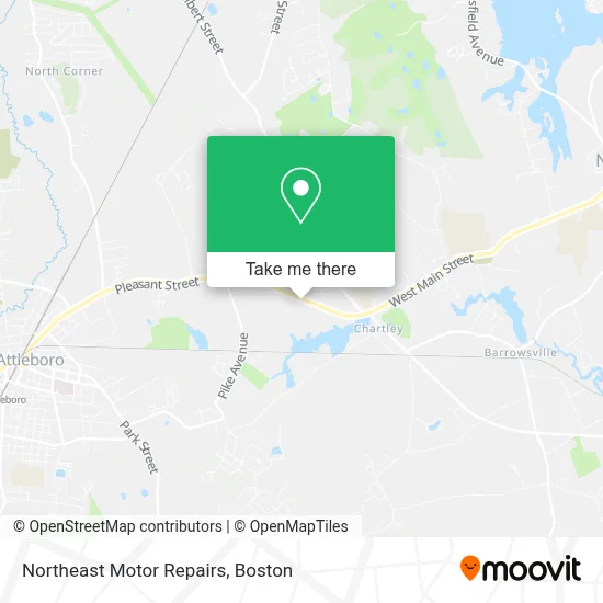 Northeast Motor Repairs map