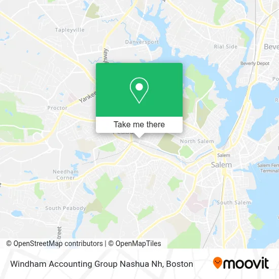 Windham Accounting Group Nashua Nh map