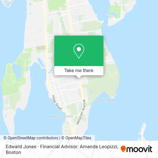 Edward Jones - Financial Advisor: Amanda Leopizzi map