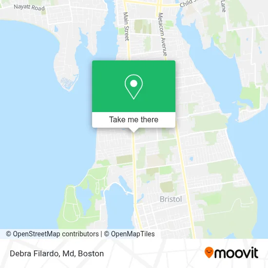 Debra Filardo, Md map