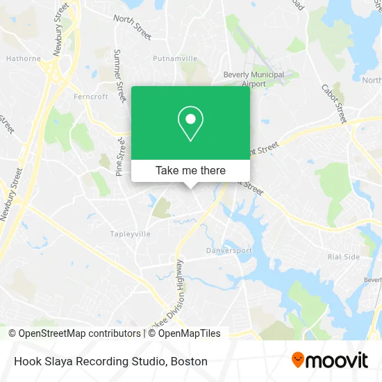 Hook Slaya Recording Studio map
