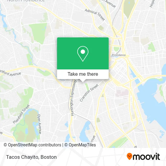 Tacos Chayito map
