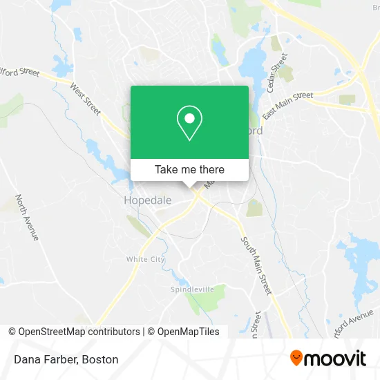 Dana Farber map