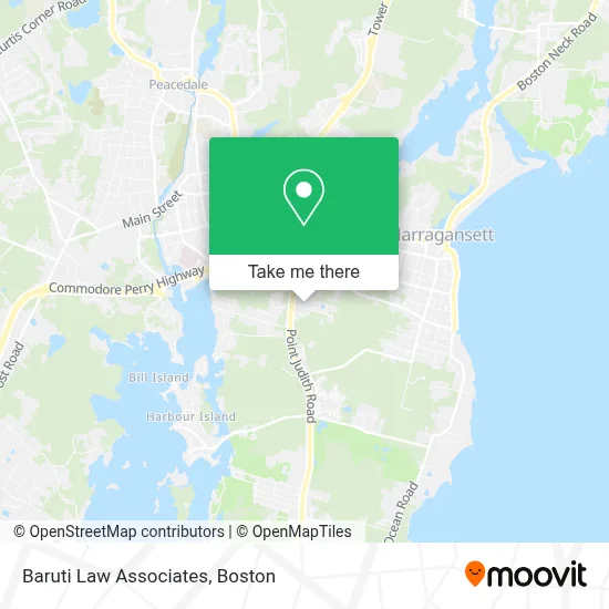 Baruti Law Associates map